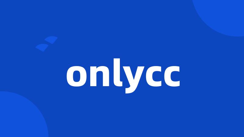 onlycc