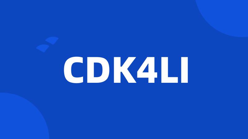 CDK4LI