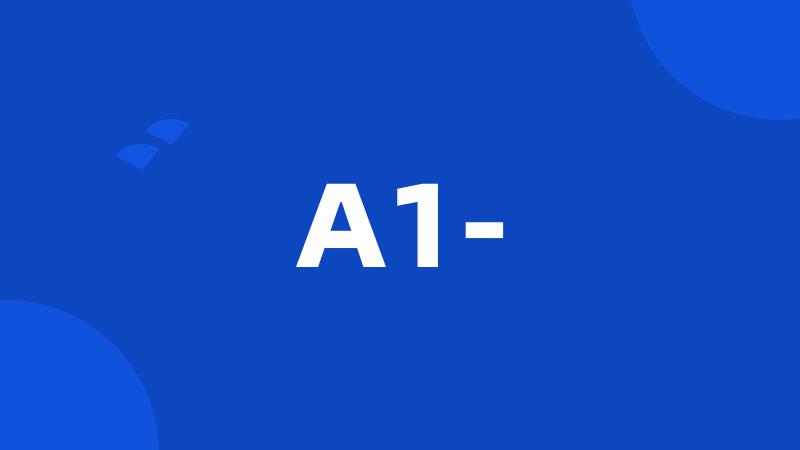 A1-