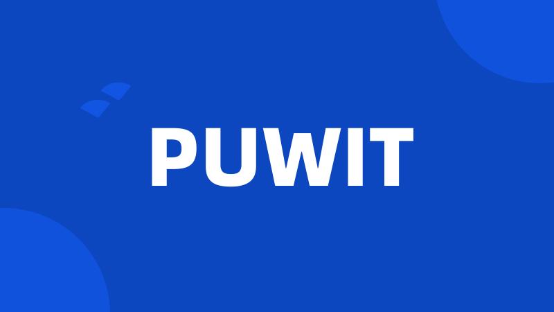 PUWIT