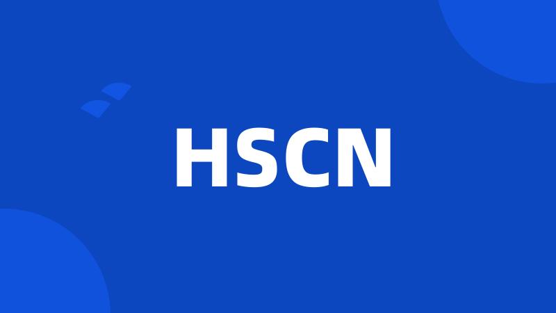 HSCN