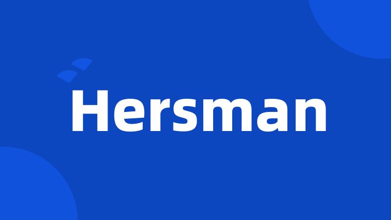 Hersman