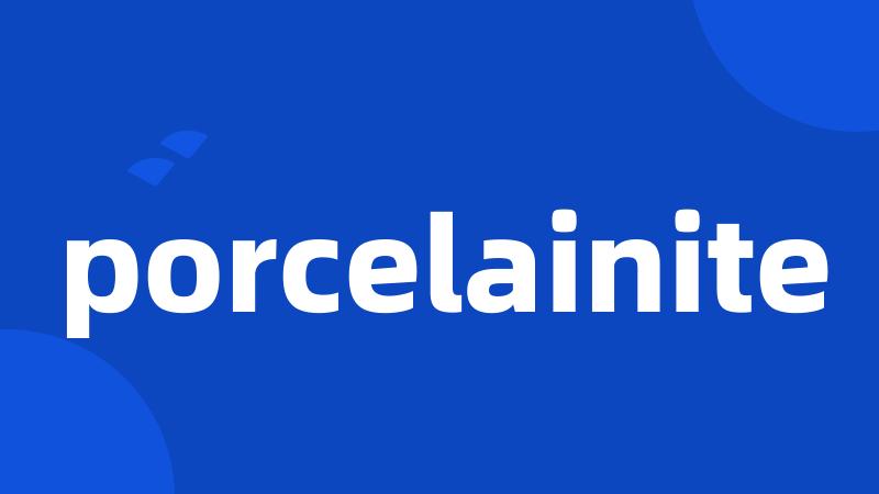 porcelainite