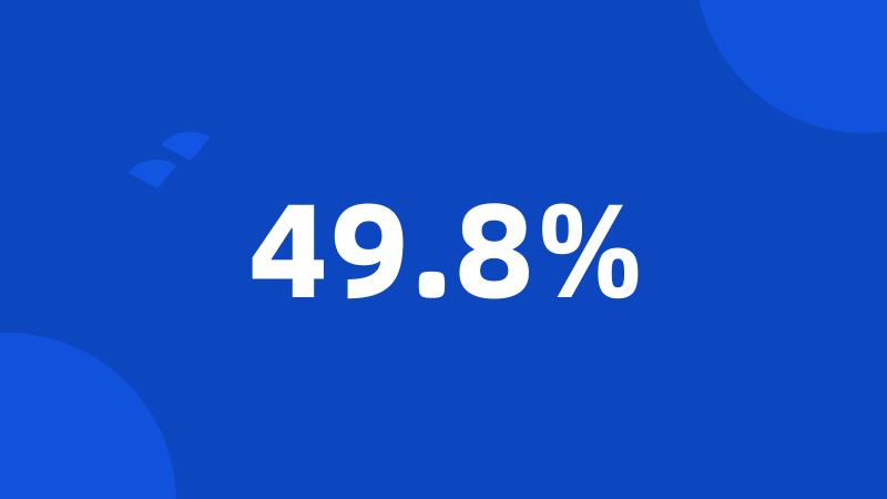 49.8%