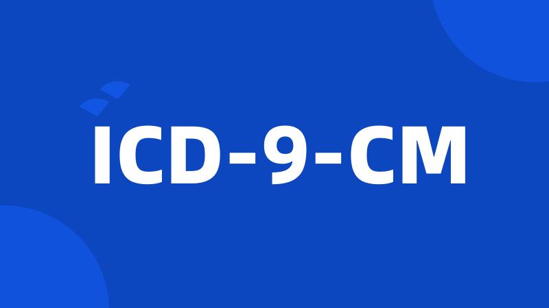 ICD-9-CM