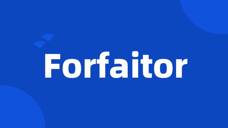 Forfaitor