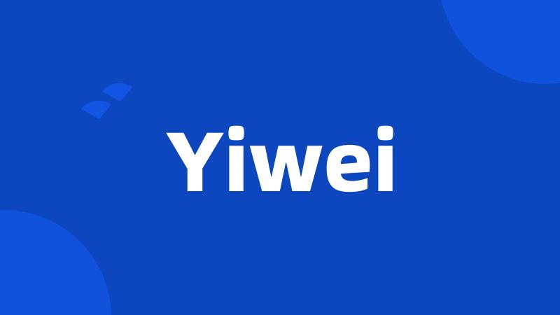 Yiwei