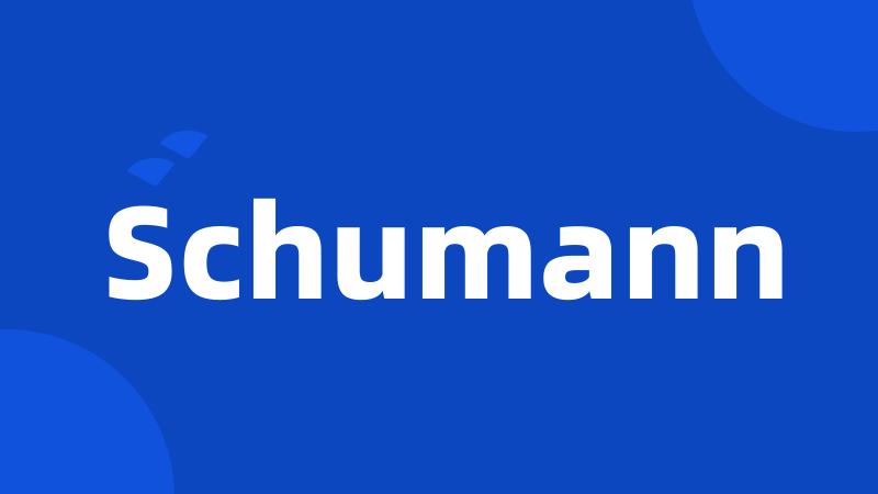 Schumann