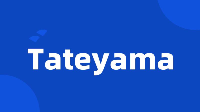 Tateyama