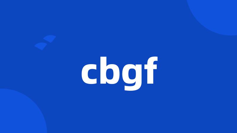 cbgf