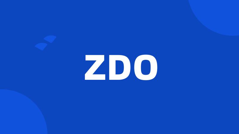 ZDO