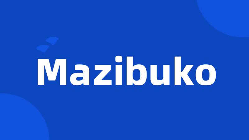 Mazibuko