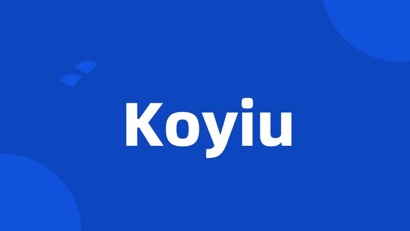 Koyiu