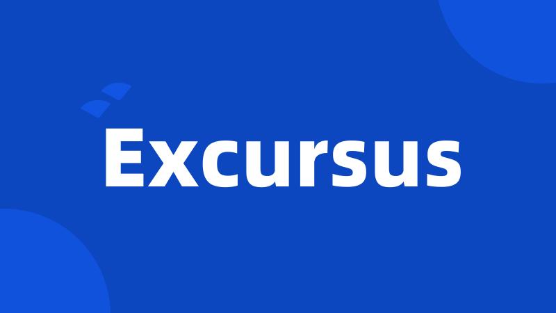 Excursus