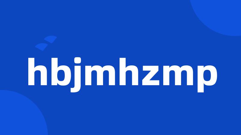 hbjmhzmp