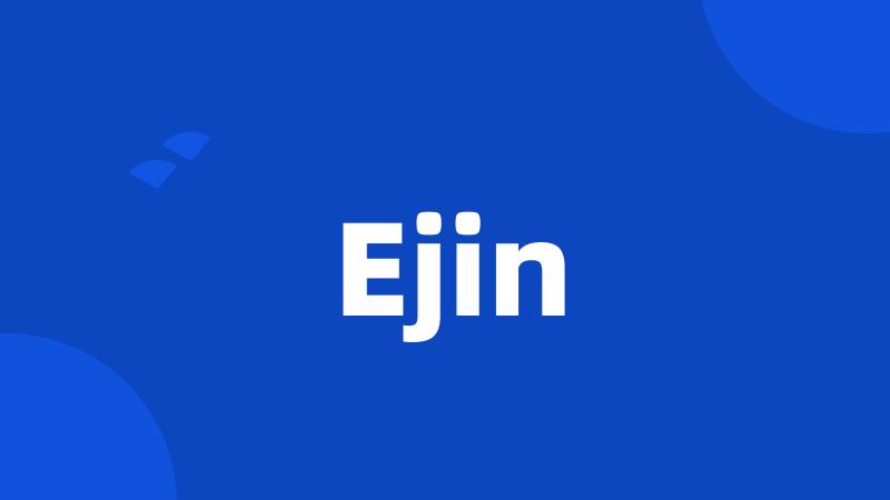 Ejin