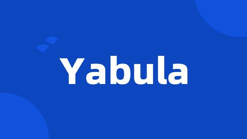Yabula