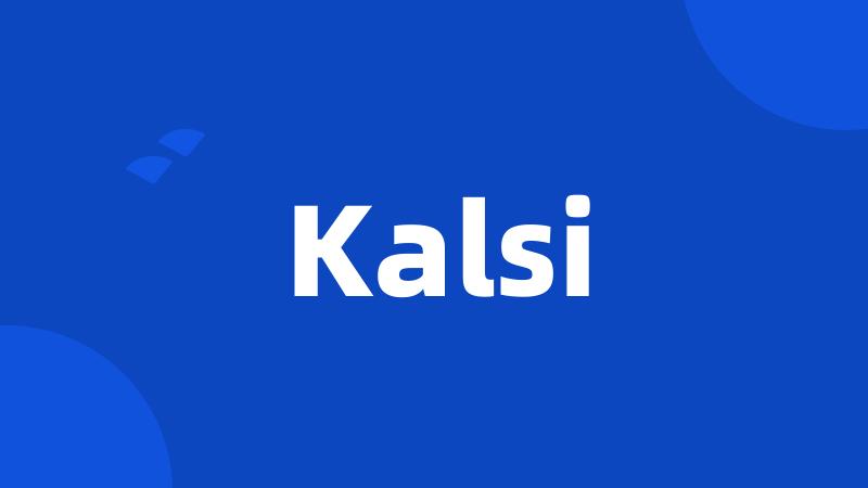 Kalsi