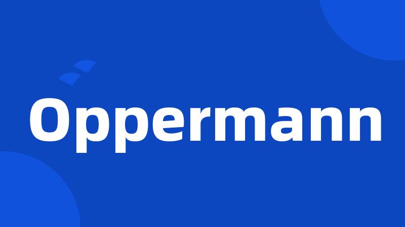 Oppermann