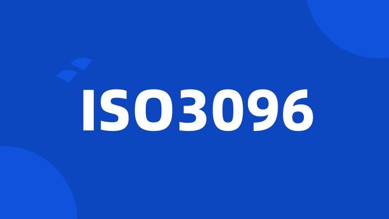 ISO3096