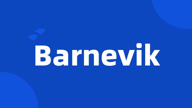 Barnevik