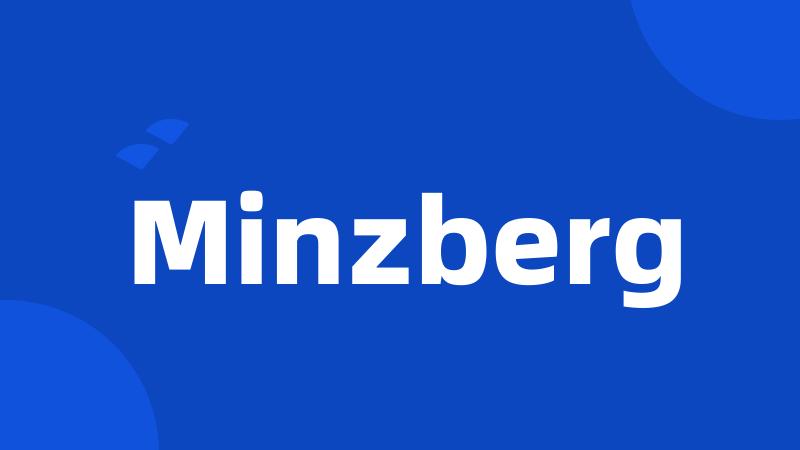 Minzberg