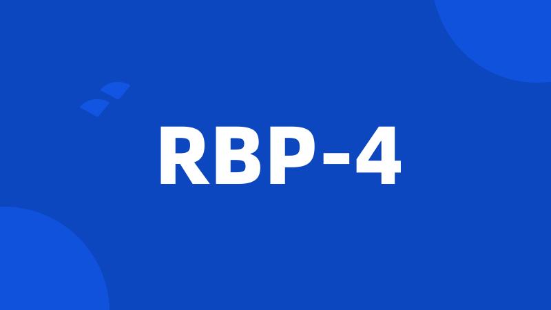 RBP-4