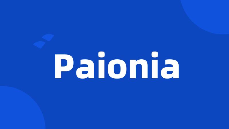 Paionia