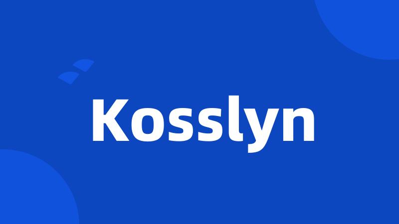 Kosslyn