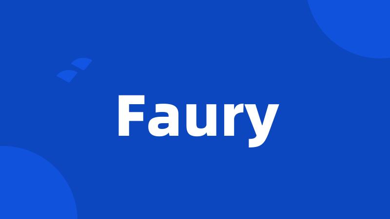 Faury