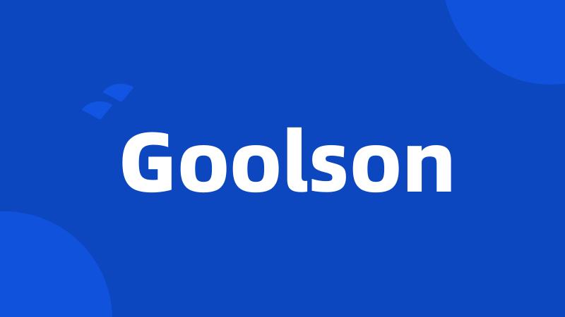 Goolson