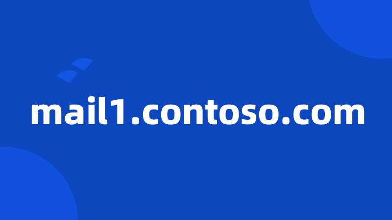 mail1.contoso.com