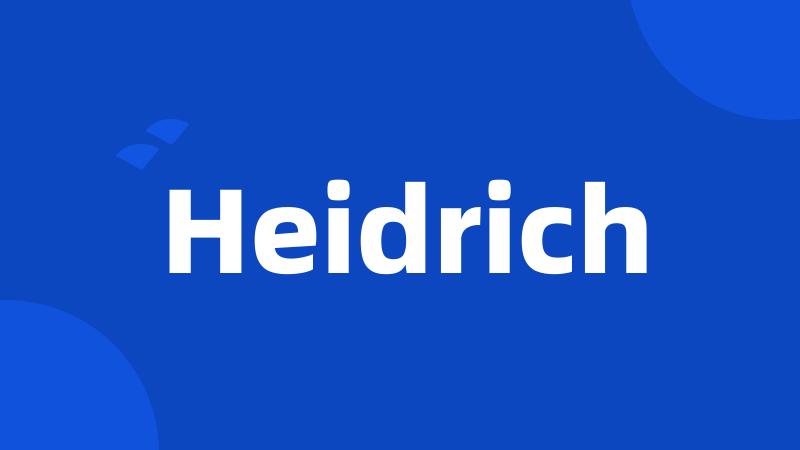 Heidrich