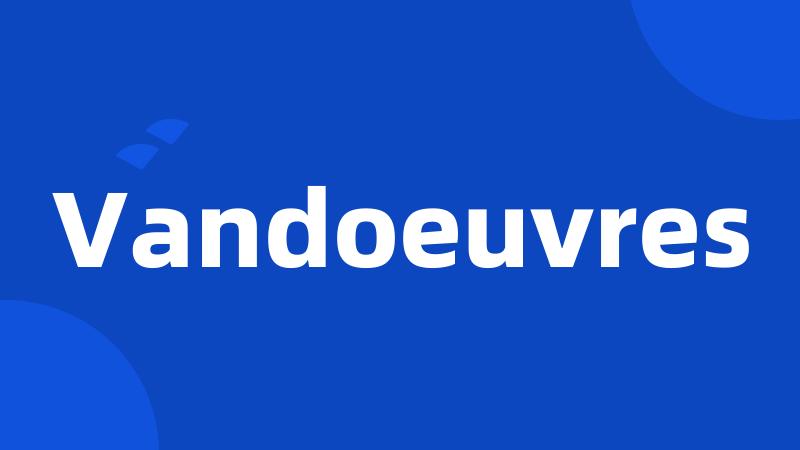 Vandoeuvres