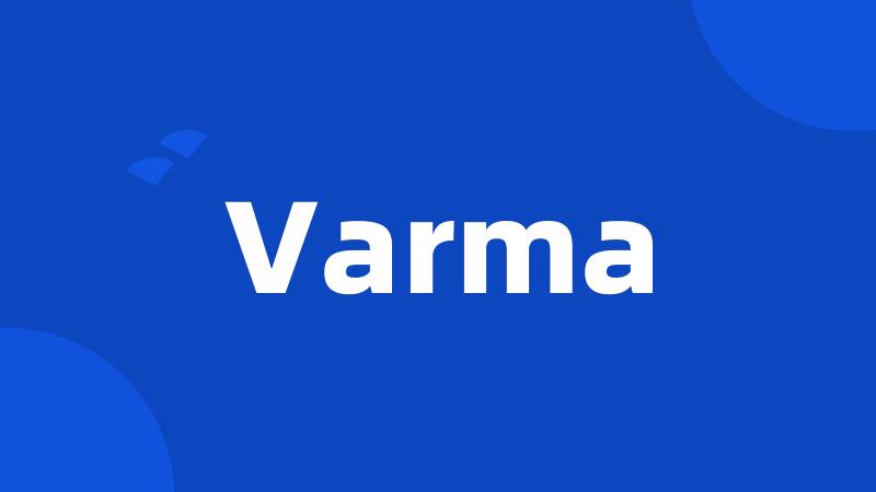 Varma