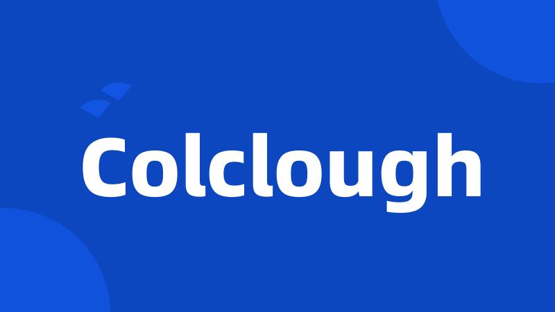 Colclough