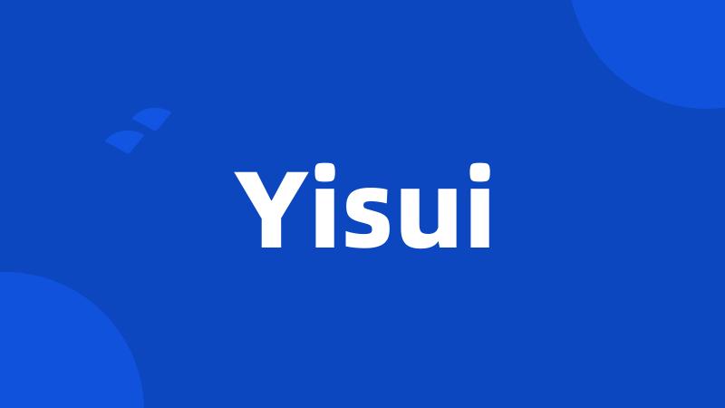 Yisui