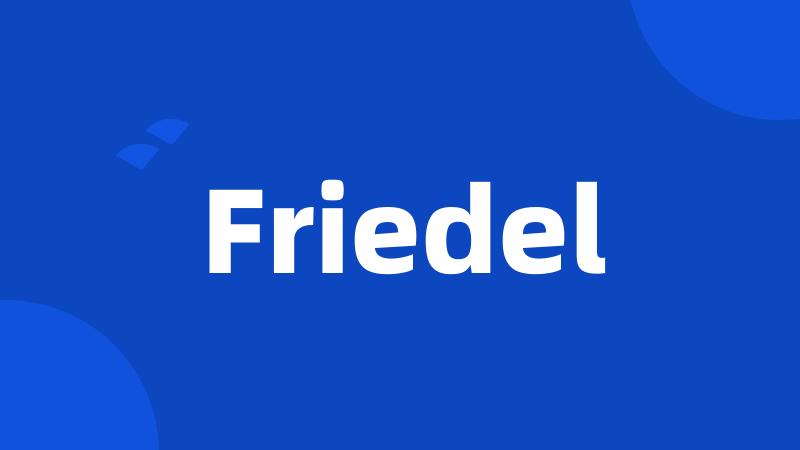 Friedel