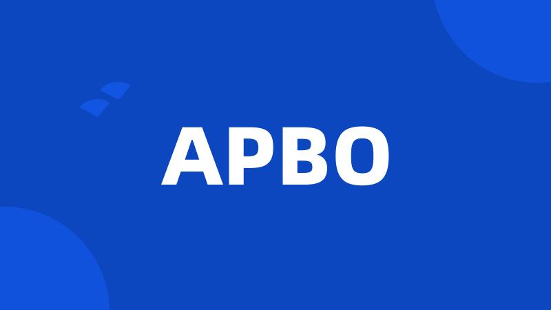 APBO