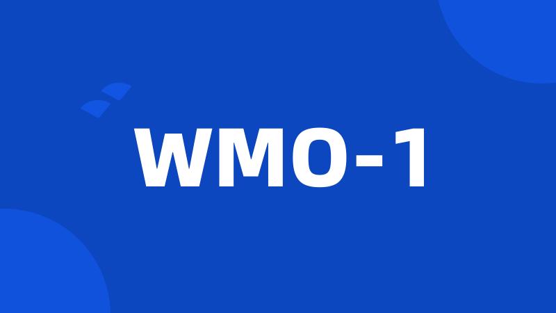WMO-1