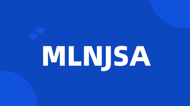 MLNJSA