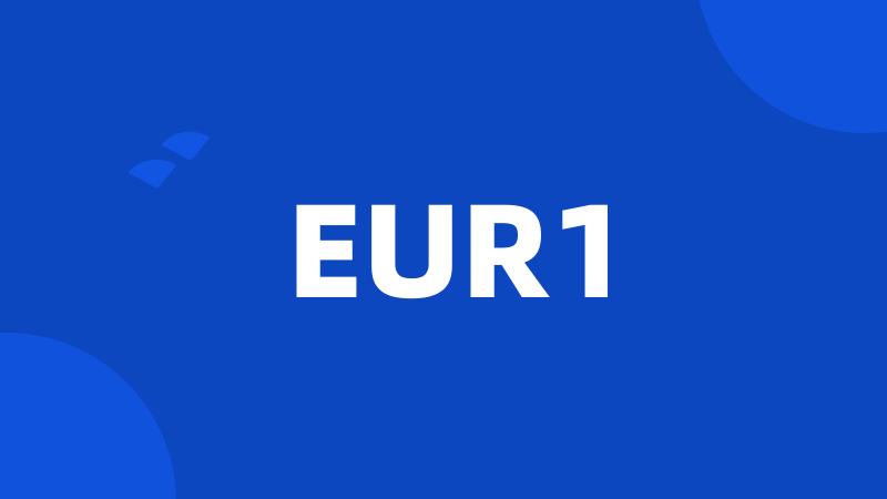 EUR1