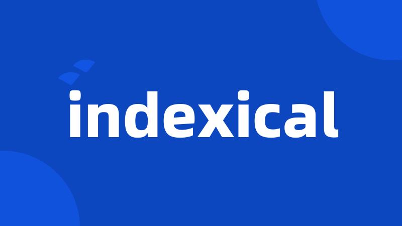 indexical