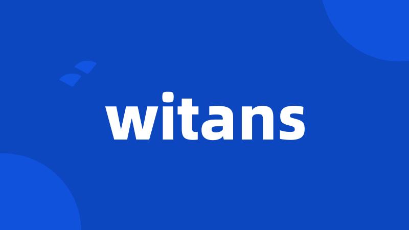 witans