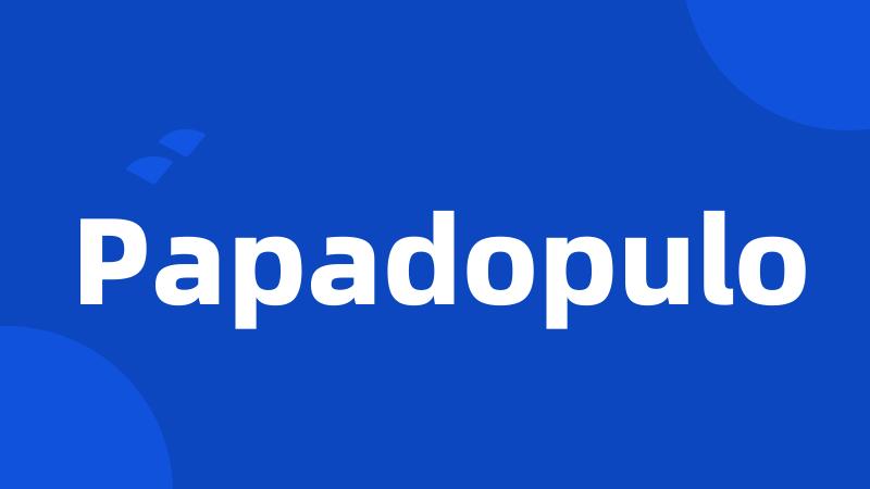 Papadopulo