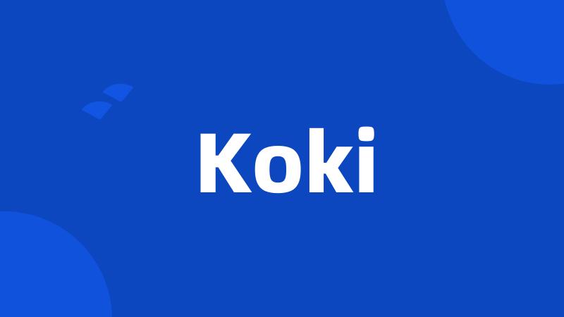 Koki