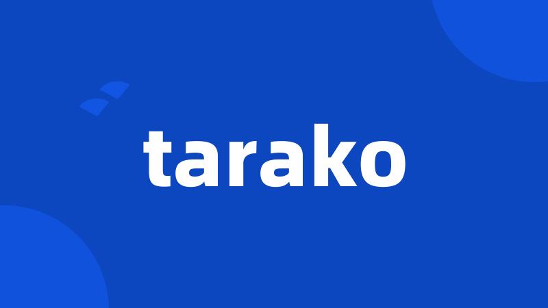 tarako