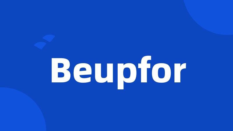 Beupfor