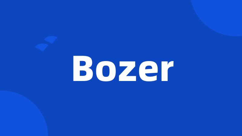 Bozer