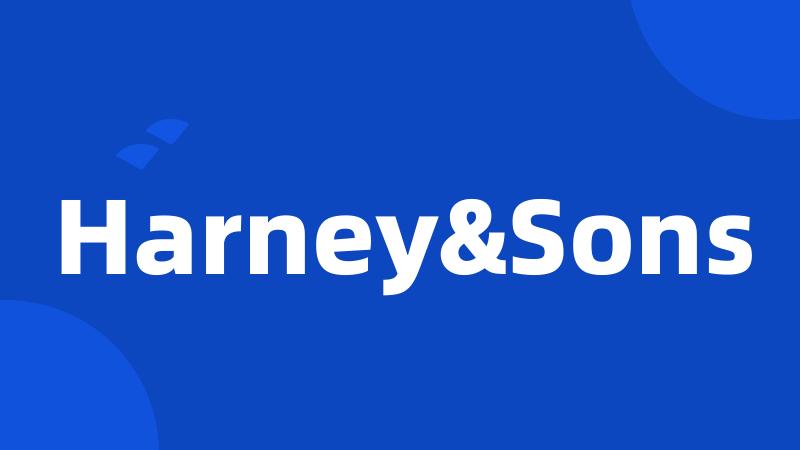 Harney&Sons